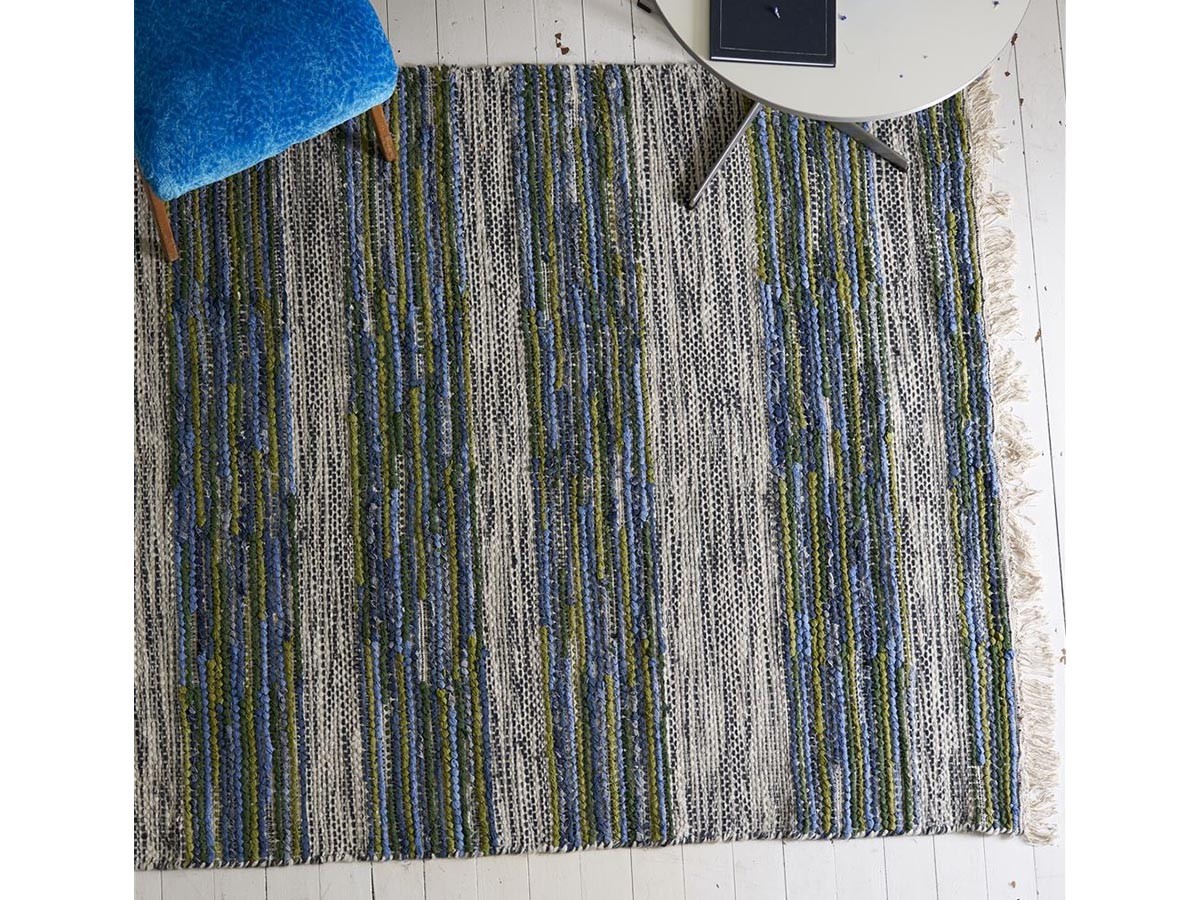 DESIGNERS GUILD Zanshi Rug / デザイナーズギルド ザンシ ラグ（コバルト） （ラグ・カーペット > ラグ・カーペット・絨毯） 3