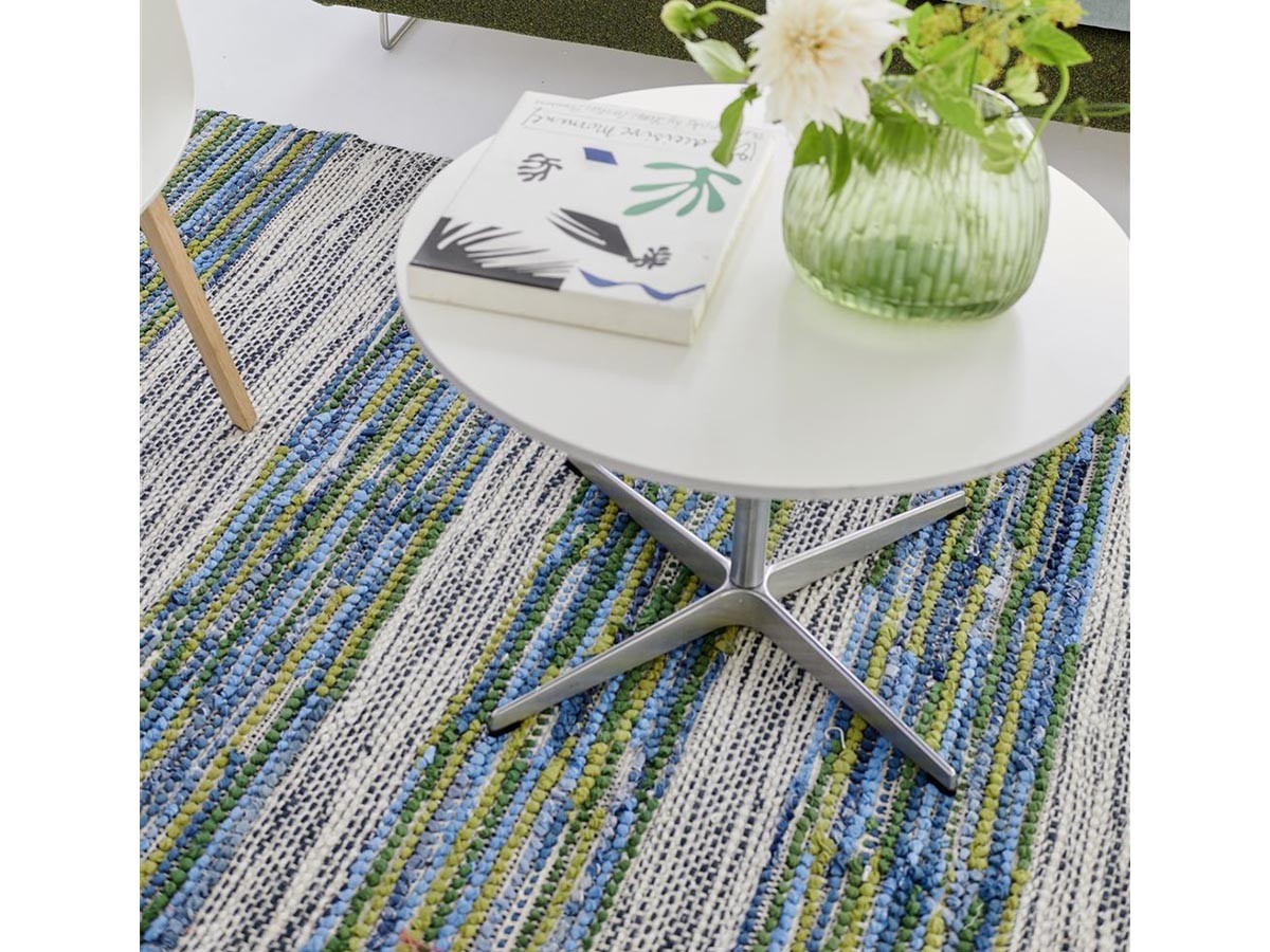 DESIGNERS GUILD Zanshi Rug / デザイナーズギルド ザンシ ラグ（コバルト） （ラグ・カーペット > ラグ・カーペット・絨毯） 2