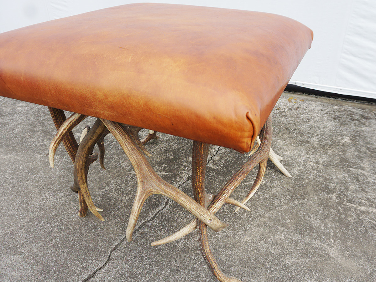 RE : Store Fixture UNITED ARROWS LTD. Antlers Ottoman / リ ストア フィクスチャー ユナイテッドアローズ アントラーズ オットマン （チェア・椅子 > スツール） 7