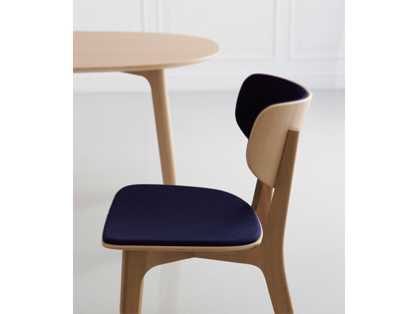Roundish Chair / ラウンディッシュ チェア 張座（オーク） （チェア・椅子 > ダイニングチェア） 7