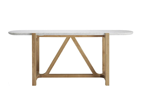 Bleu nature STONELEAF CONSOLE TABLE / ブルーナチュール ストーンリーフ コンソールテーブル （テーブル > コンソールテーブル） 1