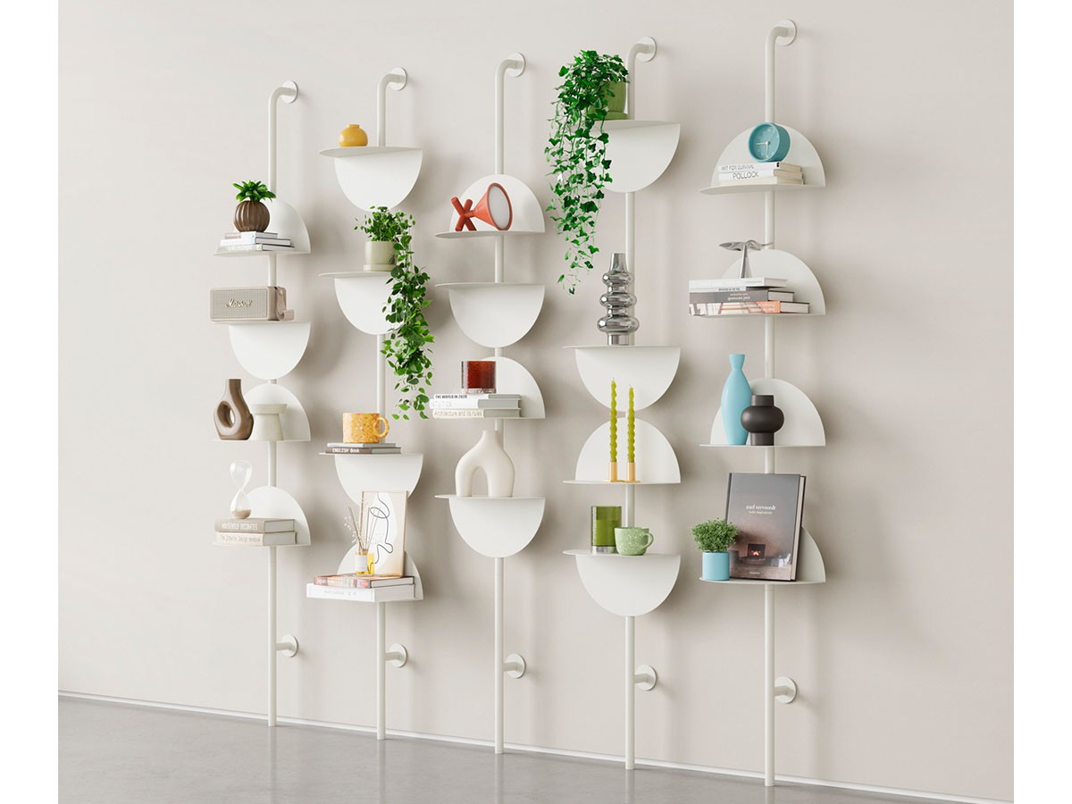 Umbra Solis Adjustable Shelves 4pcs / アンブラ ソリス アジャスタブル シェルフ （収納家具 > ラック・シェルフ） 13