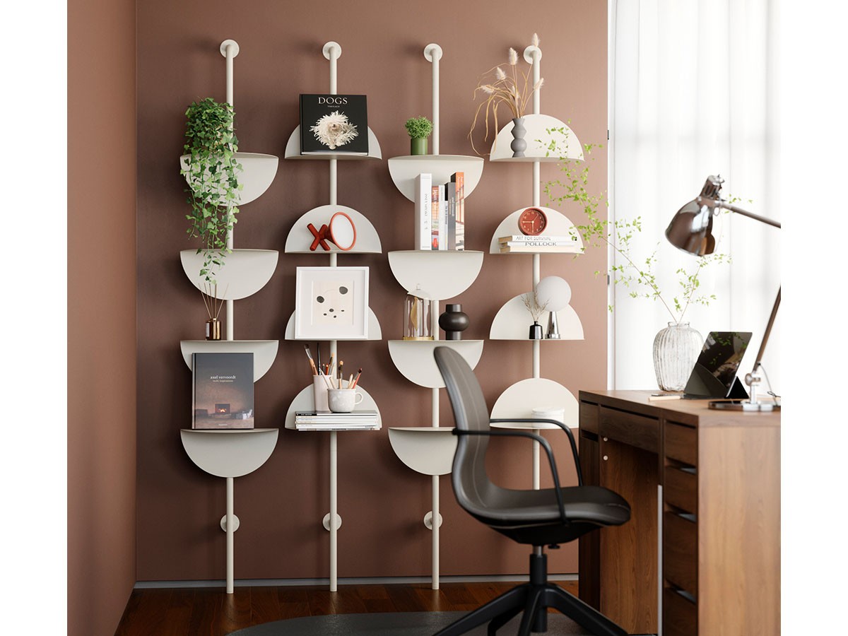 Umbra Solis Adjustable Shelves 4pcs / アンブラ ソリス アジャスタブル シェルフ （収納家具 > ラック・シェルフ） 12