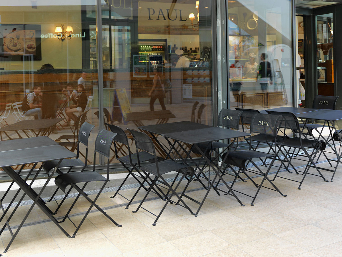 Fermob Bistro Square table / フェルモブ ビストロ スクエアテーブル 71cm インテリア・家具通販【FLYMEe】