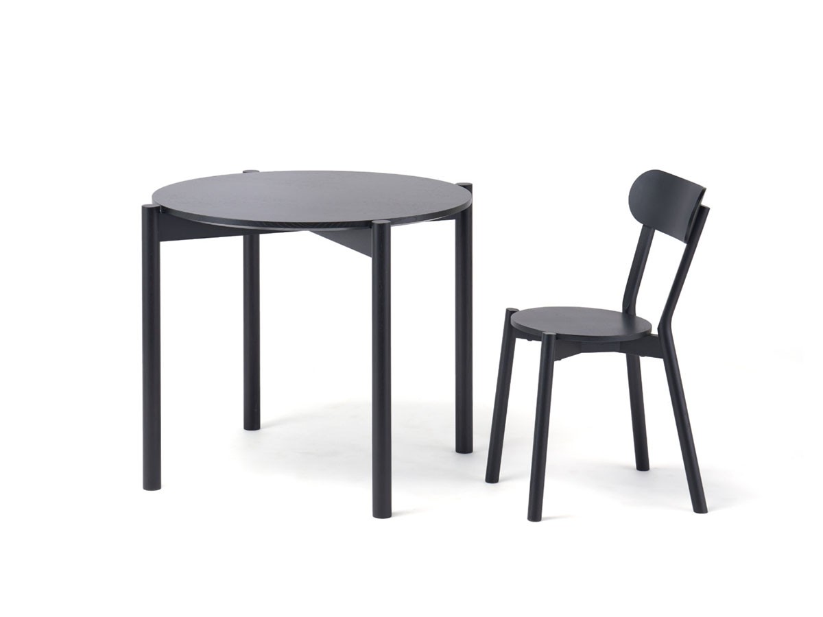 KARIMOKU NEW STANDARD CASTOR TABLE ROUND 85 / カリモクニュースタンダード キャストールテーブルラウンド 85 （テーブル > カフェテーブル） 3
