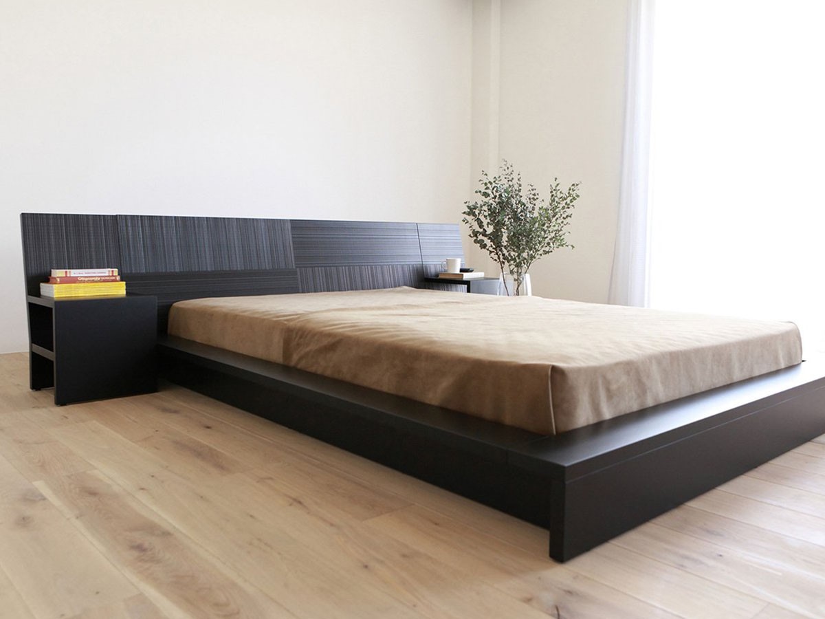 HIRASHIMA QUATTRO Bed / ヒラシマ クアトロ ベッド（ウェーブ） （ベッド > シングルベッド） 2