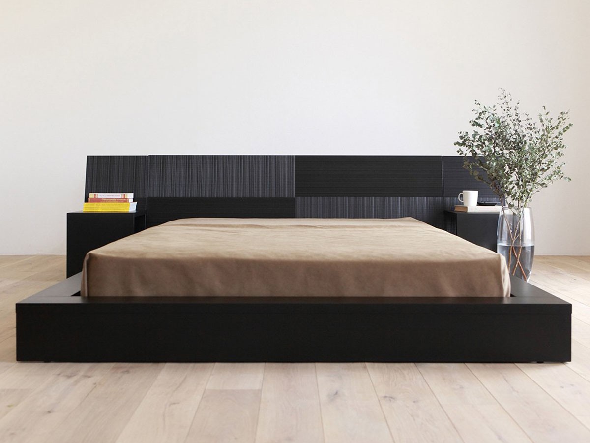 HIRASHIMA QUATTRO Bed / ヒラシマ クアトロ ベッド（ウェーブ） （ベッド > シングルベッド） 1