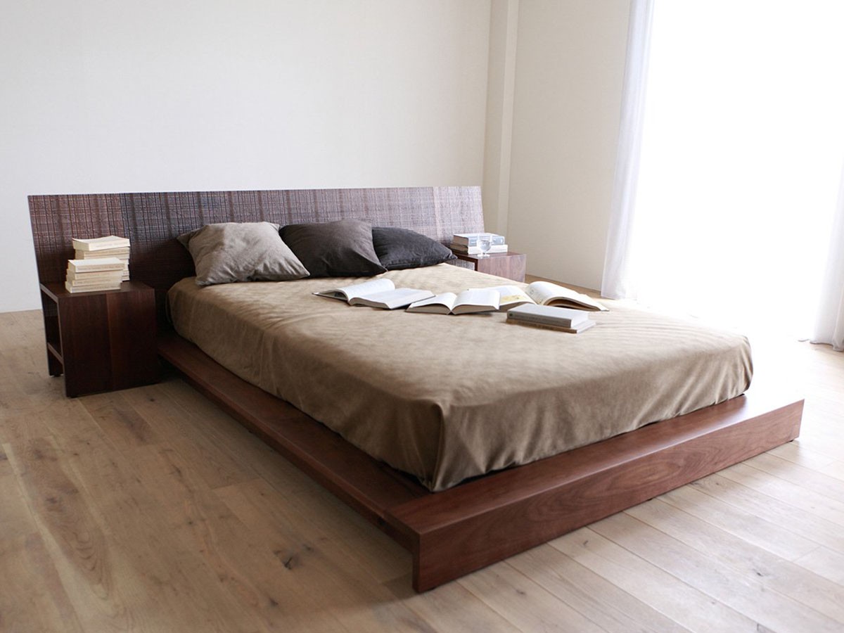 HIRASHIMA QUATTRO Bed / ヒラシマ クアトロ ベッド（クロス） （ベッド > シングルベッド） 2