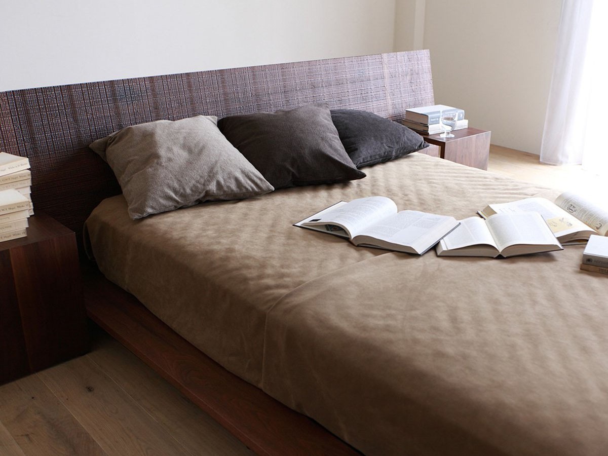 HIRASHIMA QUATTRO Bed / ヒラシマ クアトロ ベッド（クロス） （ベッド > シングルベッド） 4