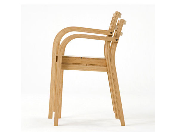 FLYMEe Japan Style Hagi Bamboo Arm Chair / フライミージャパン