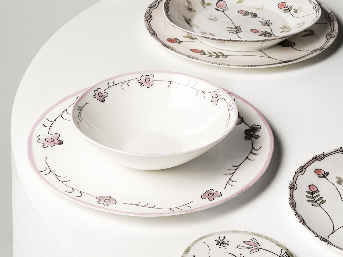 MIDNIGHT FLOWERS by MARNI
Starter Plate Dark Viola / ミッドナイトフラワーズ バイ マルニ
スタータープレート ダークビオラ 24cm （食器・テーブルウェア > 皿・プレート） 5