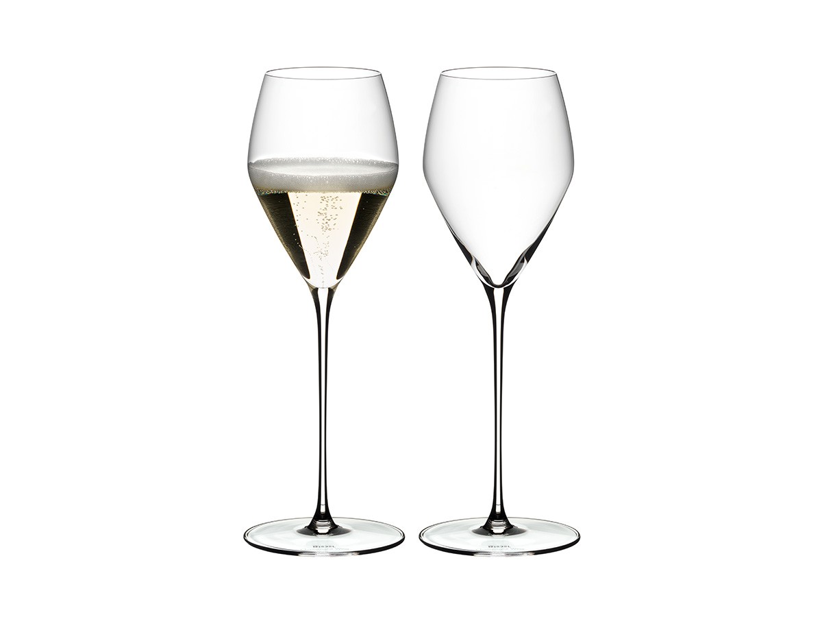 RIEDEL Riedel Veloce, Champagne Wine Glass / リーデル リーデル・ヴェローチェ,  シャンパーニュ・ワイン・グラス 2脚セット