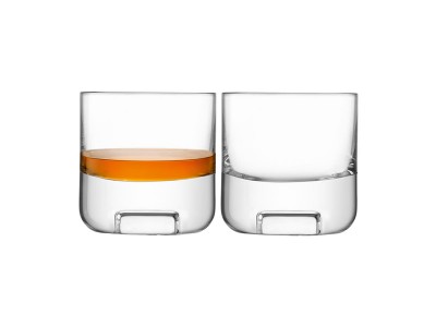 LSA(エルエスエー) タンブラー&コースター クリア 270ml WHISKY