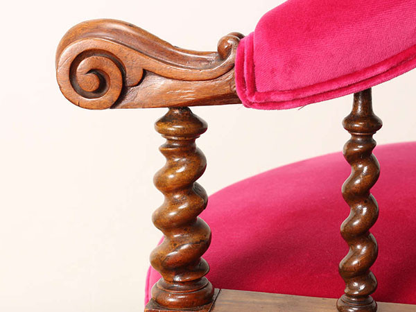 Lloyd's Antiques Real Antique 
Conversation Chair / ロイズ・アンティークス イギリスアンティーク家具
カンバセーションチェア （ソファ > ロビーソファ） 5