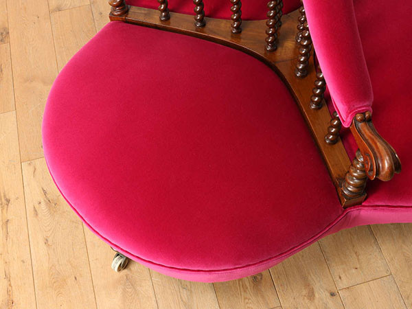 Lloyd's Antiques Real Antique 
Conversation Chair / ロイズ・アンティークス イギリスアンティーク家具
カンバセーションチェア （ソファ > ロビーソファ） 7