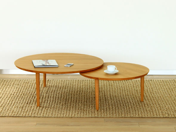 TAKANO MOKKOU BALLOON LIVING TABLE / 高野木工 バルーン リビングテーブル 90-2枚（アルダー） （テーブル > ローテーブル・リビングテーブル・座卓） 7