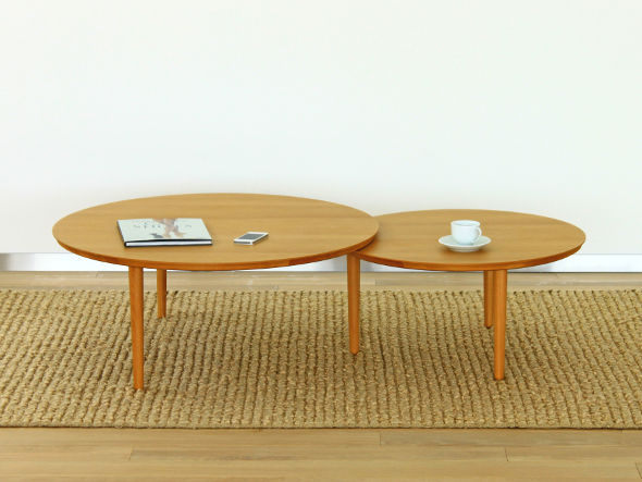 TAKANO MOKKOU BALLOON LIVING TABLE / 高野木工 バルーン リビングテーブル 90-2枚（アルダー） （テーブル > ローテーブル・リビングテーブル・座卓） 8