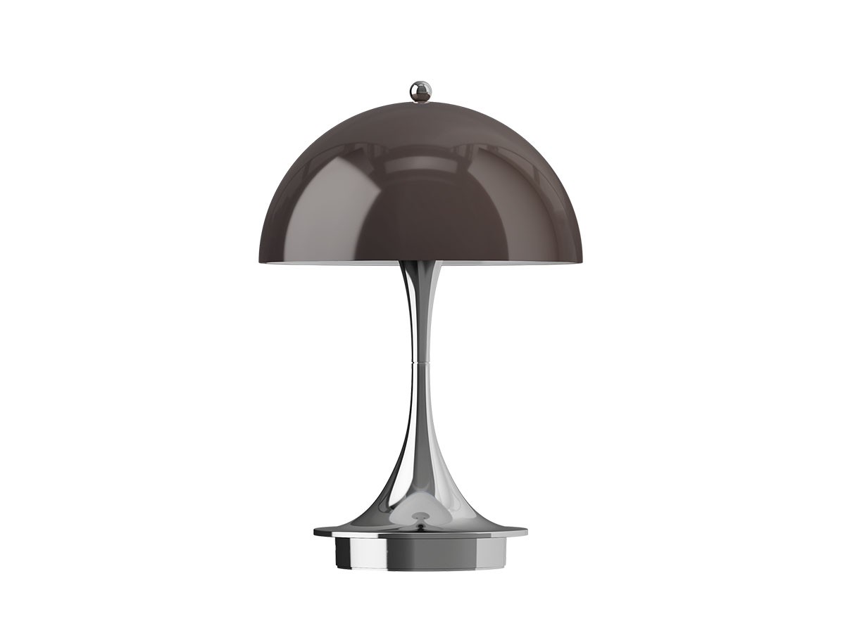 Louis Poulsen Panthella 160 Portable V3 / ルイスポールセン パンテラ 160 ポータブル V3（オパール・クローム） （ライト・照明 > テーブルランプ） 110