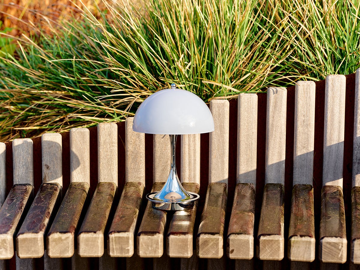 Louis Poulsen Panthella 160 Portable V3 / ルイスポールセン パンテラ 160 ポータブル V3（オパール・クローム） （ライト・照明 > テーブルランプ） 15