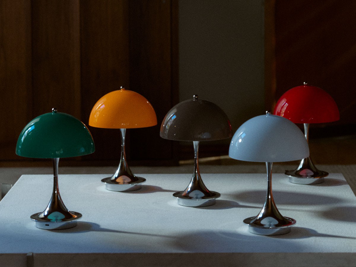 Louis Poulsen Panthella 160 Portable V3 / ルイスポールセン パンテラ 160 ポータブル V3（オパール・クローム） （ライト・照明 > テーブルランプ） 69