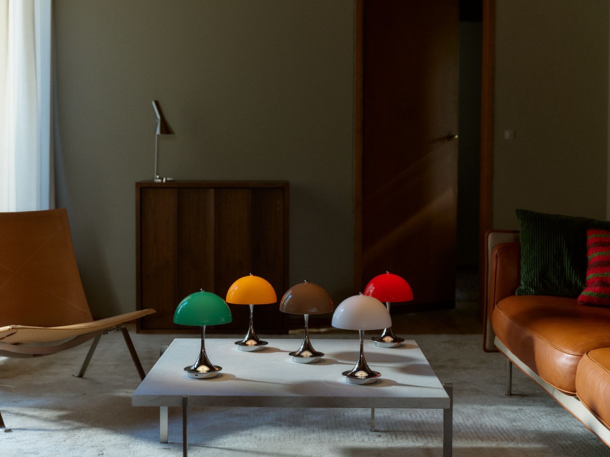 Louis Poulsen Panthella 160 Portable V3 / ルイスポールセン パンテラ 160 ポータブル V3（オパール・クローム） （ライト・照明 > テーブルランプ） 73