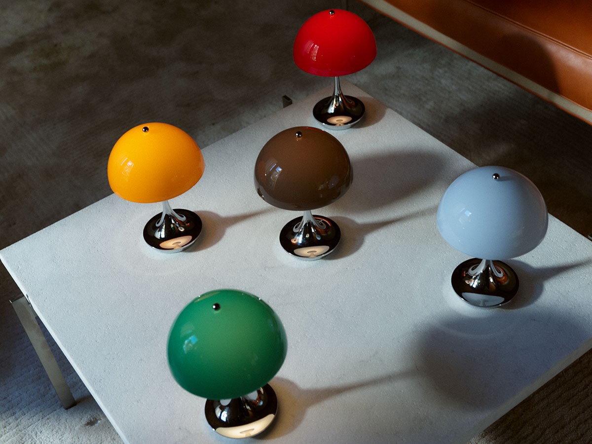 Louis Poulsen Panthella 160 Portable V3 / ルイスポールセン パンテラ 160 ポータブル V3（オパール・クローム） （ライト・照明 > テーブルランプ） 71