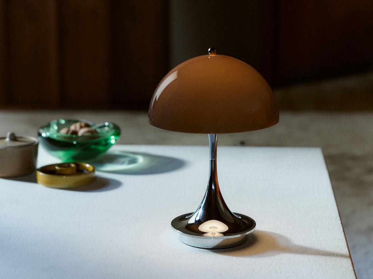 Louis Poulsen Panthella 160 Portable V3 / ルイスポールセン パンテラ 160 ポータブル V3（オパール・クローム） （ライト・照明 > テーブルランプ） 43