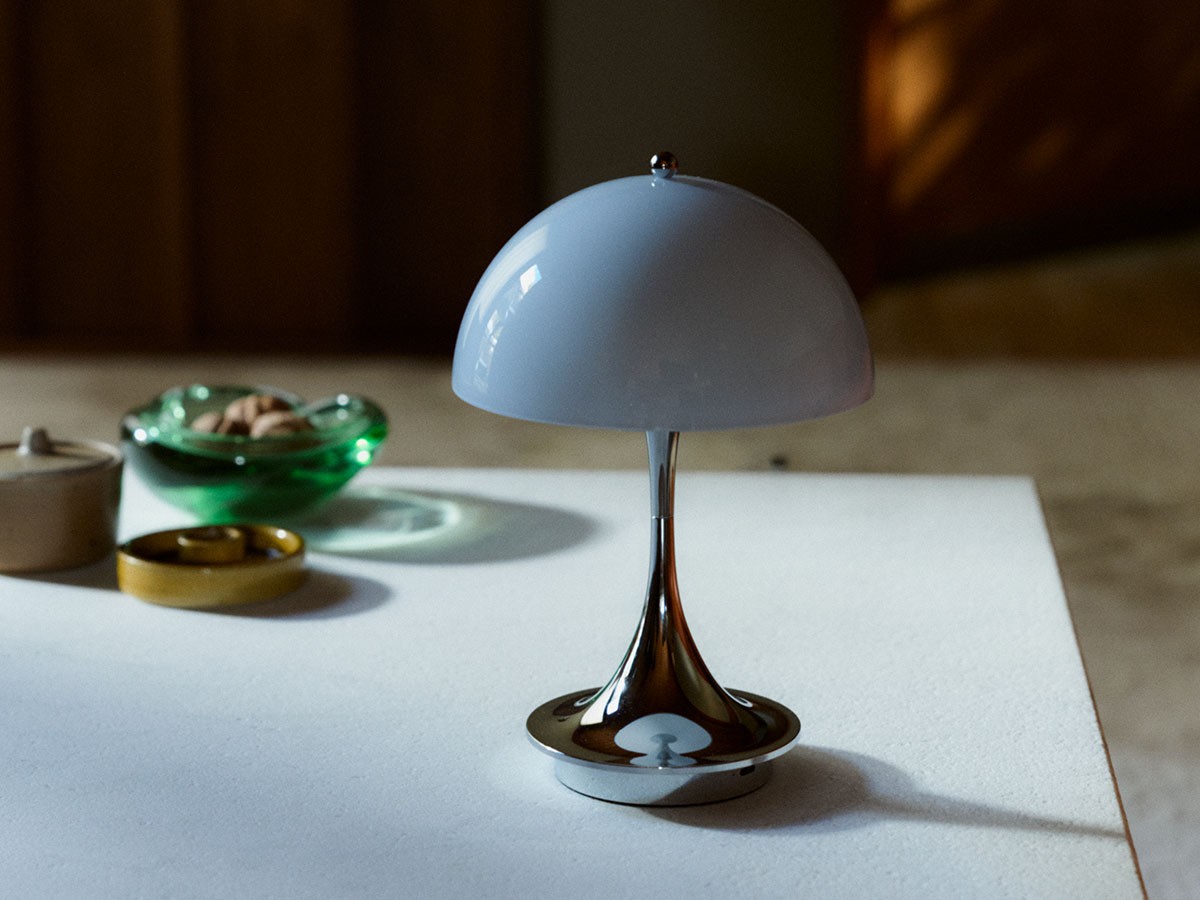 Louis Poulsen Panthella 160 Portable V3 / ルイスポールセン パンテラ 160 ポータブル V3（オパール・クローム） （ライト・照明 > テーブルランプ） 11