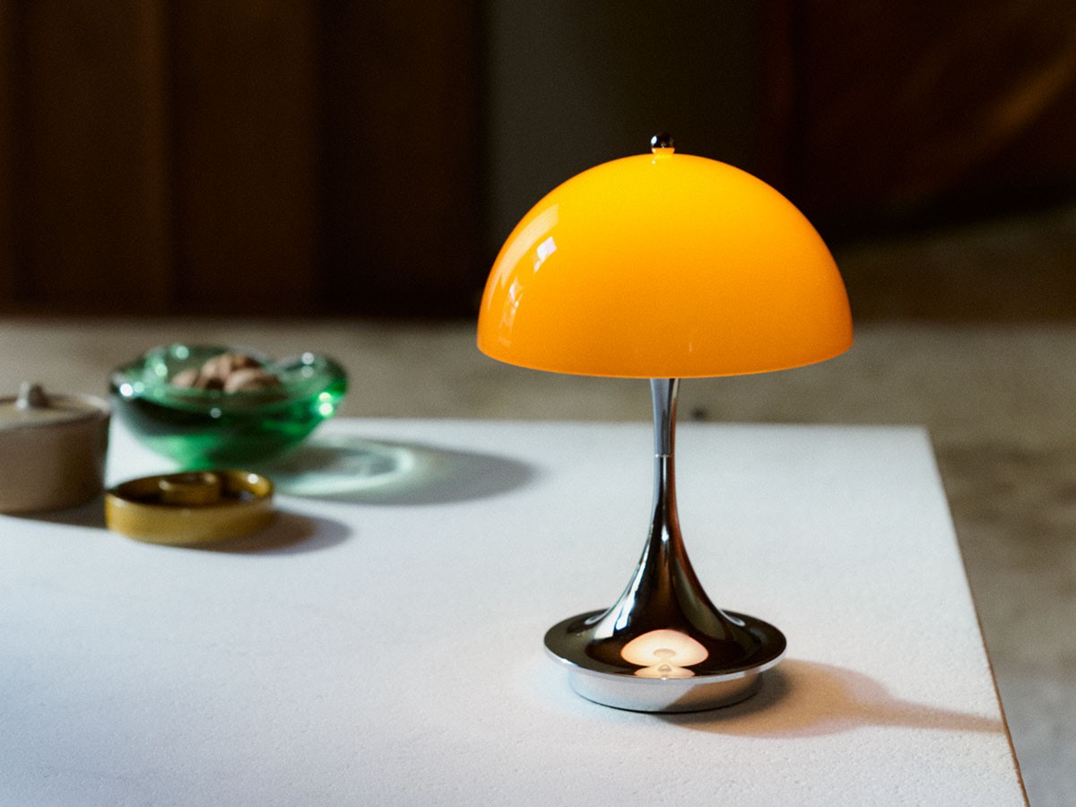 Louis Poulsen Panthella 160 Portable V3 / ルイスポールセン パンテラ 160 ポータブル V3（オパール・クローム） （ライト・照明 > テーブルランプ） 23