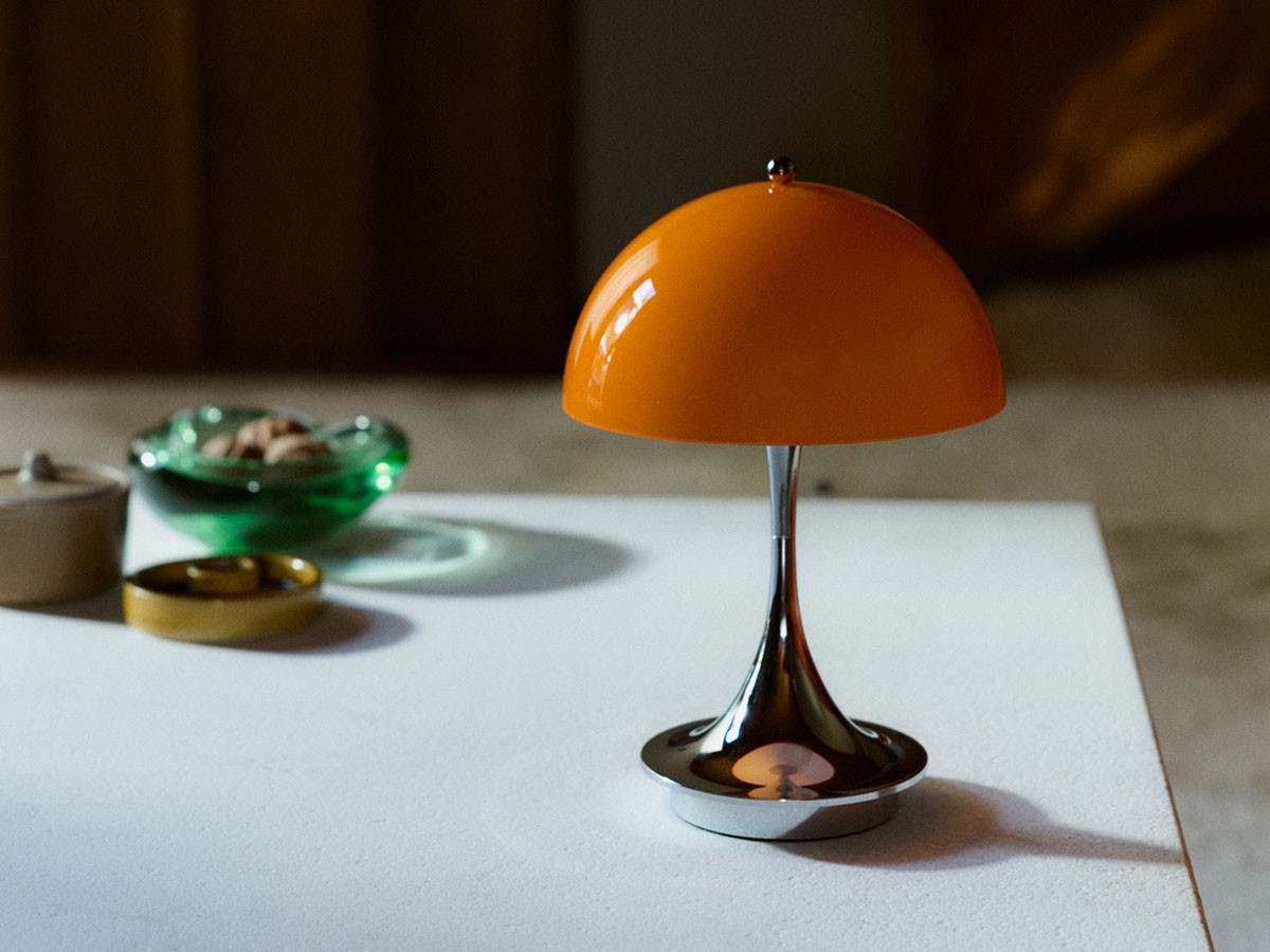 Louis Poulsen Panthella 160 Portable V3 / ルイスポールセン パンテラ 160 ポータブル V3（オパール・クローム） （ライト・照明 > テーブルランプ） 22