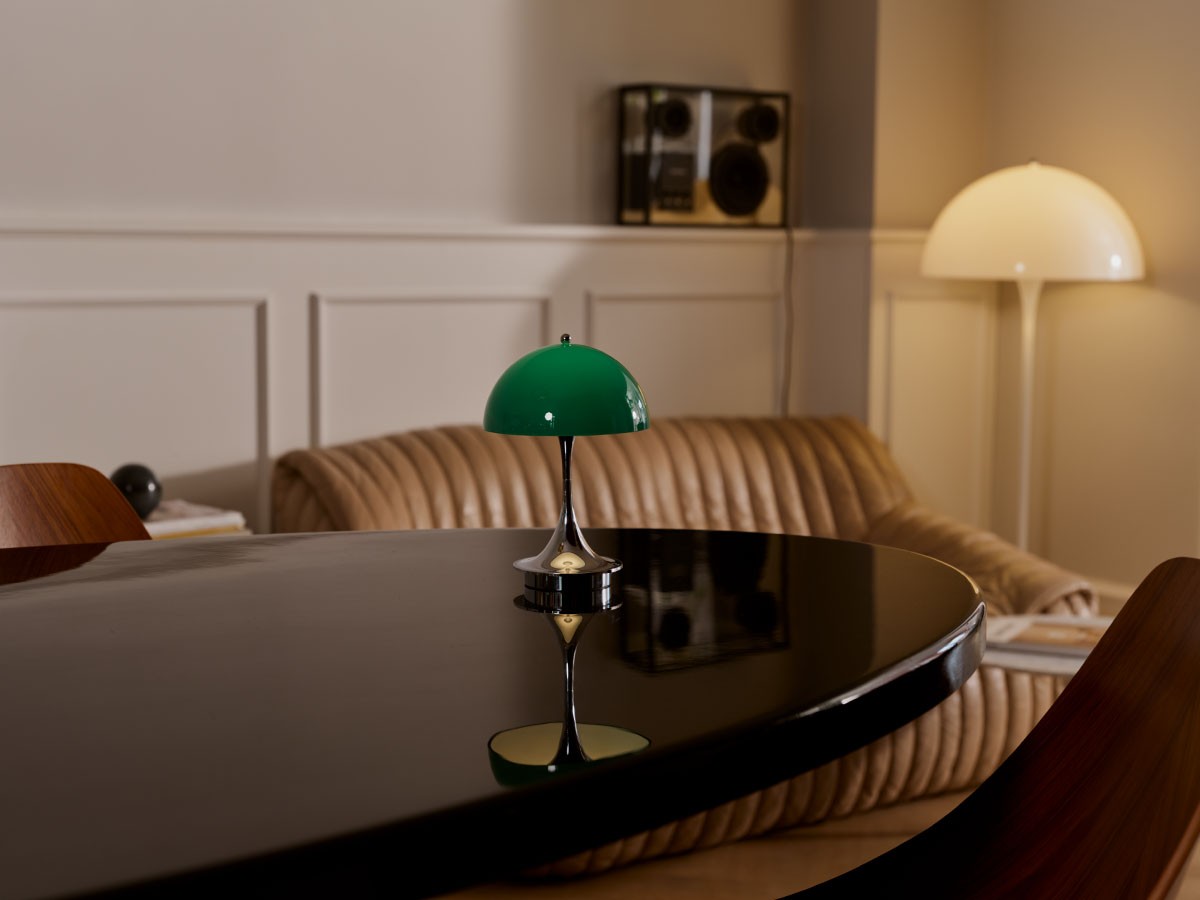 Louis Poulsen Panthella 160 Portable V3 / ルイスポールセン パンテラ 160 ポータブル V3（オパール・クローム） （ライト・照明 > テーブルランプ） 57