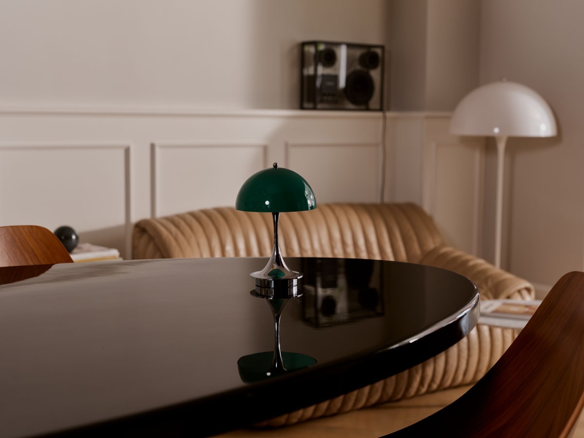 Louis Poulsen Panthella 160 Portable V3 / ルイスポールセン パンテラ 160 ポータブル V3（オパール・クローム） （ライト・照明 > テーブルランプ） 56