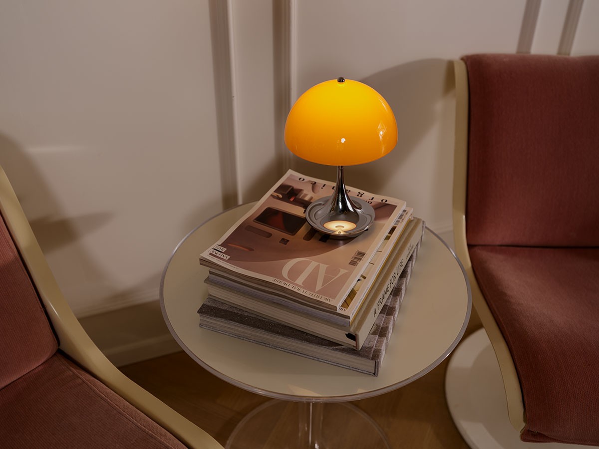 Louis Poulsen Panthella 160 Portable V3 / ルイスポールセン パンテラ 160 ポータブル V3（オパール・クローム） （ライト・照明 > テーブルランプ） 25