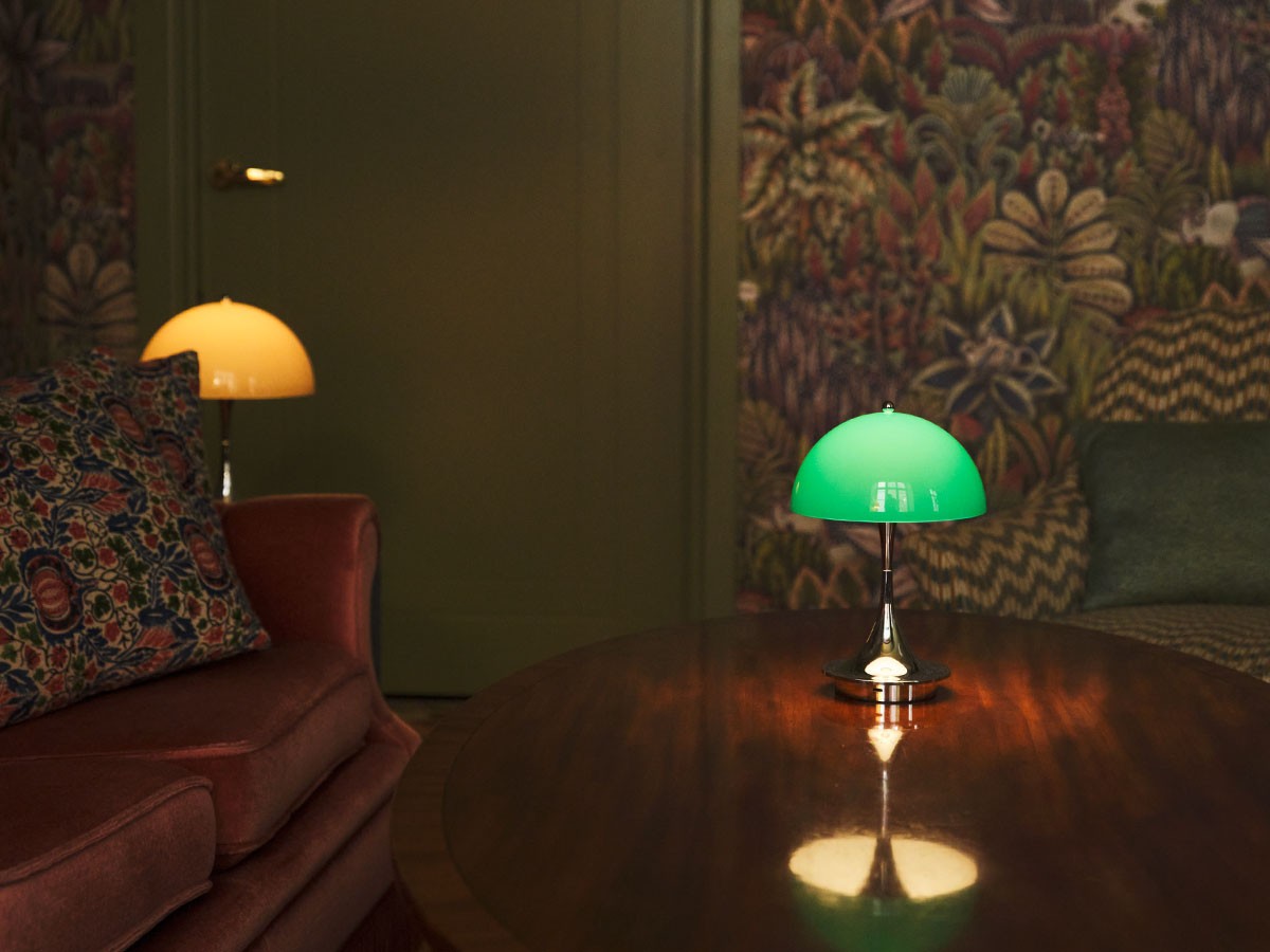 Louis Poulsen Panthella 160 Portable V3 / ルイスポールセン パンテラ 160 ポータブル V3（オパール・クローム） （ライト・照明 > テーブルランプ） 63