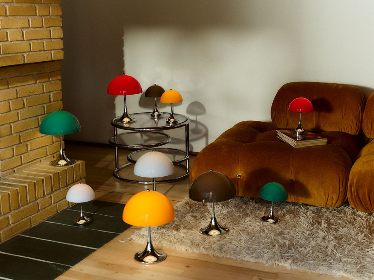 Louis Poulsen Panthella 160 Portable V3 / ルイスポールセン パンテラ 160 ポータブル V3（オパール・クローム） （ライト・照明 > テーブルランプ） 7