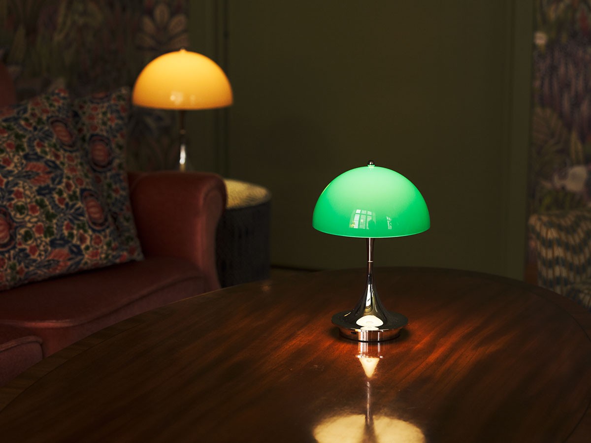 Louis Poulsen Panthella 160 Portable V3 / ルイスポールセン パンテラ 160 ポータブル V3（オパール・クローム） （ライト・照明 > テーブルランプ） 64