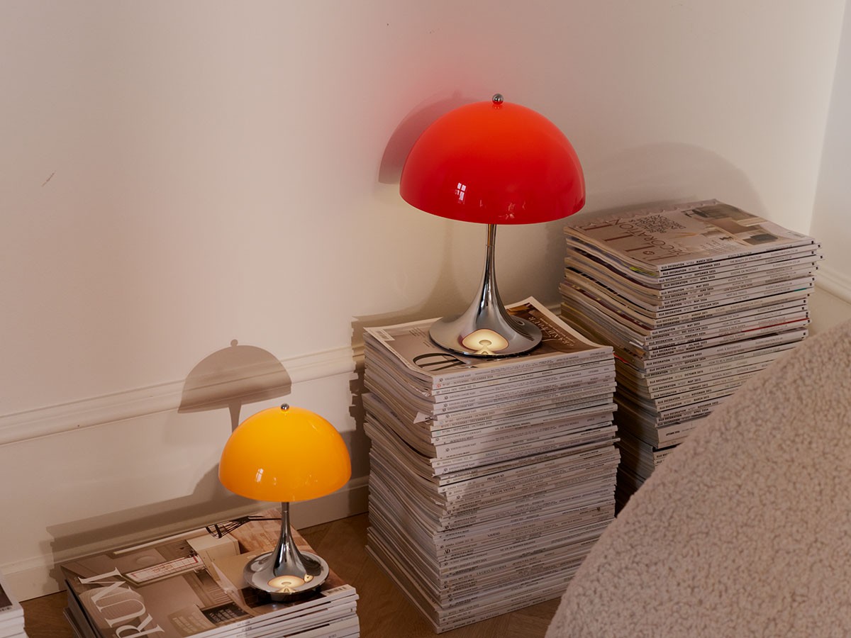 Louis Poulsen Panthella 160 Portable V3 / ルイスポールセン パンテラ 160 ポータブル V3（オパール・クローム） （ライト・照明 > テーブルランプ） 32