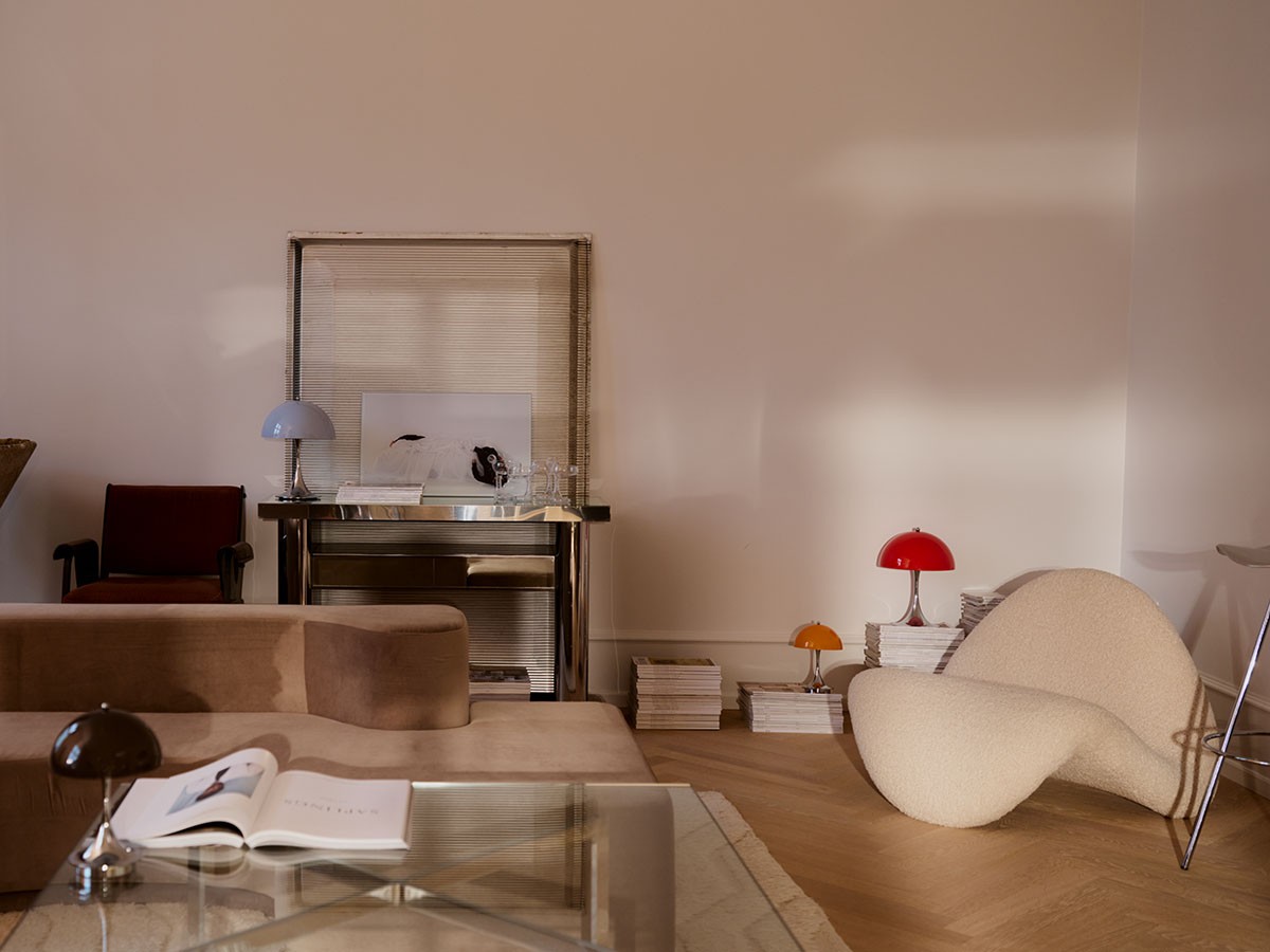 Louis Poulsen Panthella 160 Portable V3 / ルイスポールセン パンテラ 160 ポータブル V3（オパール・クローム） （ライト・照明 > テーブルランプ） 26