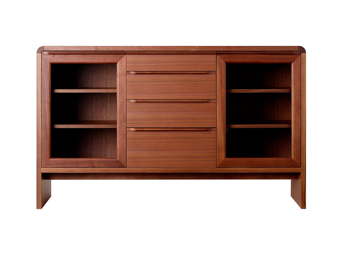日進木工 GROW Sideboard / にっしんもっこう グロウ サイドボード ガラス扉 （収納家具 > サイドボード・リビングボード） 3