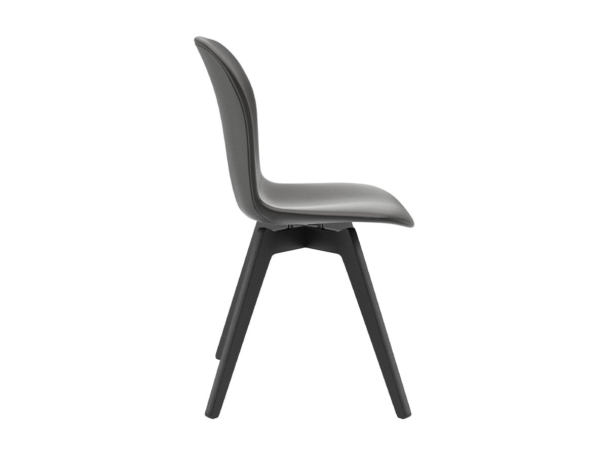 BoConcept ADELAIDE CHAIR / ボーコンセプト アデレード チェア 肘なし 木脚（エストリル レザー 0959 モール × エスプレッソオーク） （チェア・椅子 > ダイニングチェア） 3