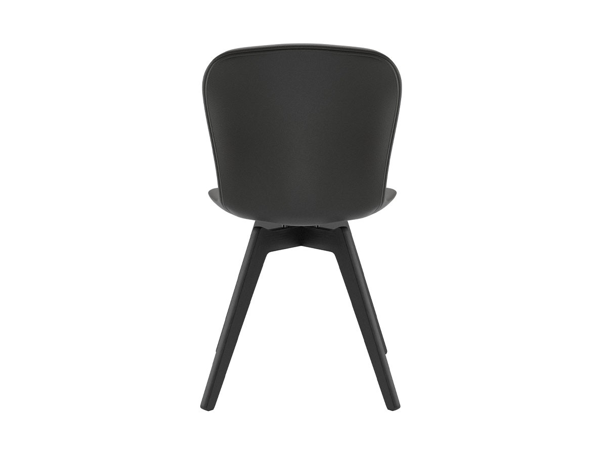 BoConcept ADELAIDE CHAIR / ボーコンセプト アデレード チェア 肘なし 木脚（エストリル レザー 0959 モール × エスプレッソオーク） （チェア・椅子 > ダイニングチェア） 4