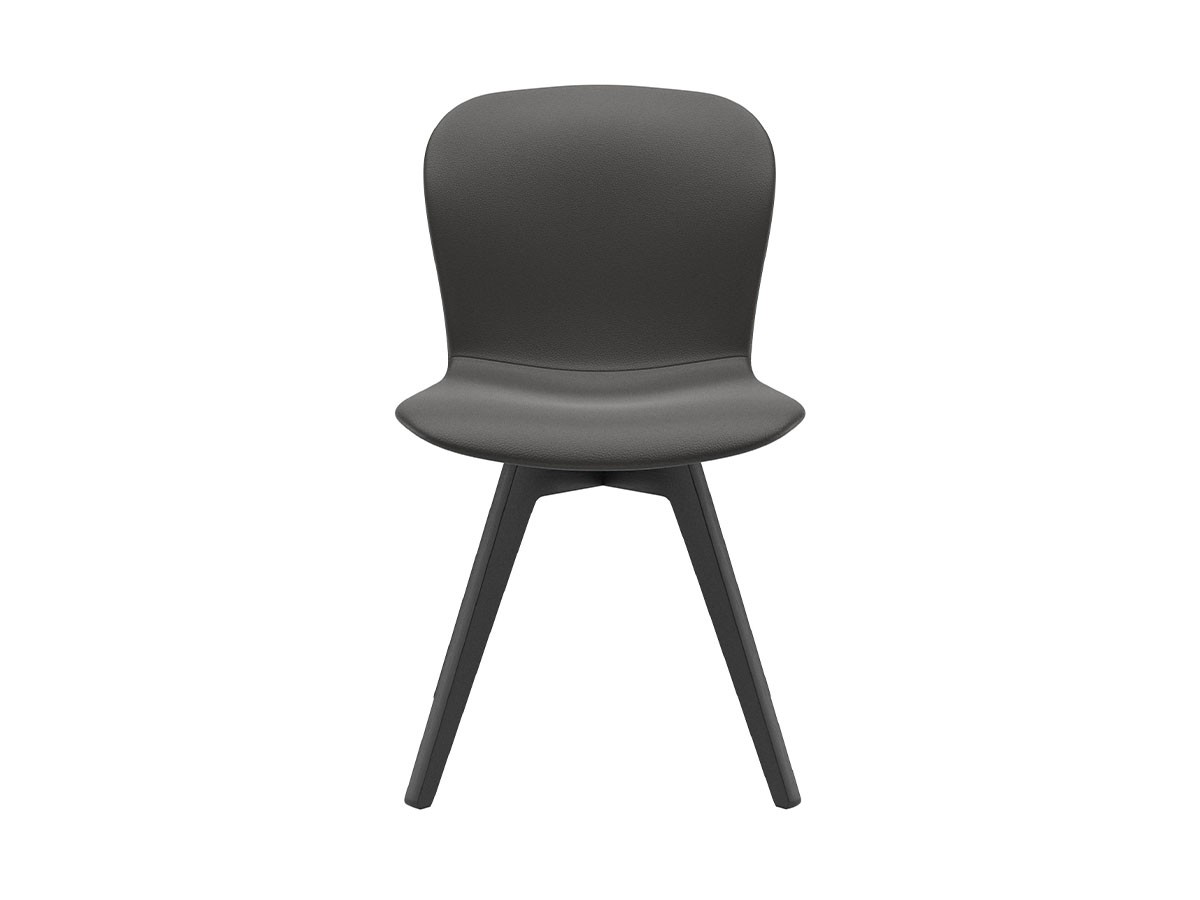 BoConcept ADELAIDE CHAIR / ボーコンセプト アデレード チェア 肘なし 木脚（エストリル レザー 0959 モール × エスプレッソオーク） （チェア・椅子 > ダイニングチェア） 2