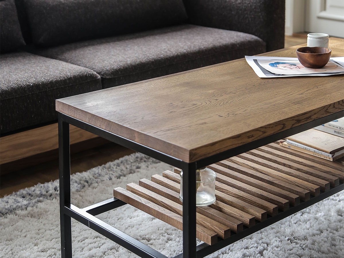 Easy Life BORDER COFFEE TABLE / イージーライフ ボーダー コーヒーテーブル 長方形 （テーブル > ローテーブル・リビングテーブル・座卓） 14