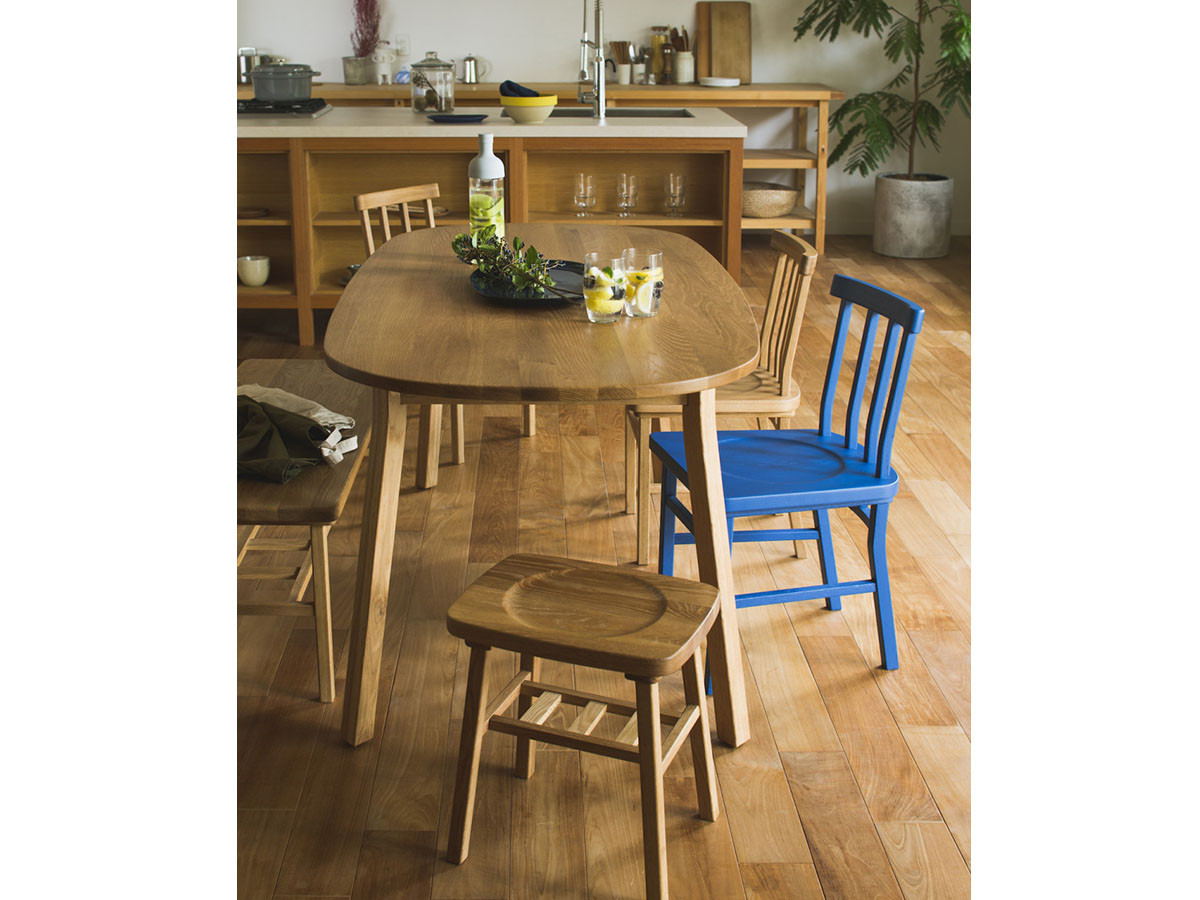 merge dining chair / マージ ダイニングチェア 6本背タイプ（旧仕様） （チェア・椅子 > ダイニングチェア） 5