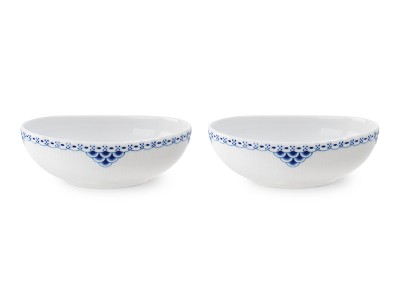 Royal Copenhagen Blue Fluted Mega Footed Bowl / ロイヤル