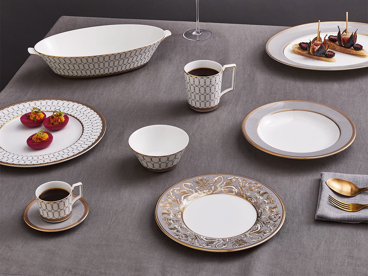 WEDGWOOD RENAISSANCE GREY
TEACUP & SAUCER / ウェッジウッド ルネッサンス グレイ
ティーカップ & ソーサー （食器・テーブルウェア > コーヒーカップ・ティーカップ） 2