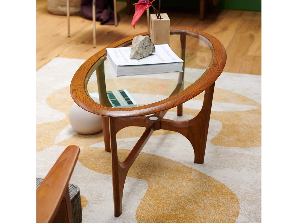 ACME Furniture SILHOUETTE COFFEE TABLE OVAL / アクメファニチャー シルエット コーヒーテーブル オーバル （テーブル > ローテーブル・リビングテーブル・座卓） 3