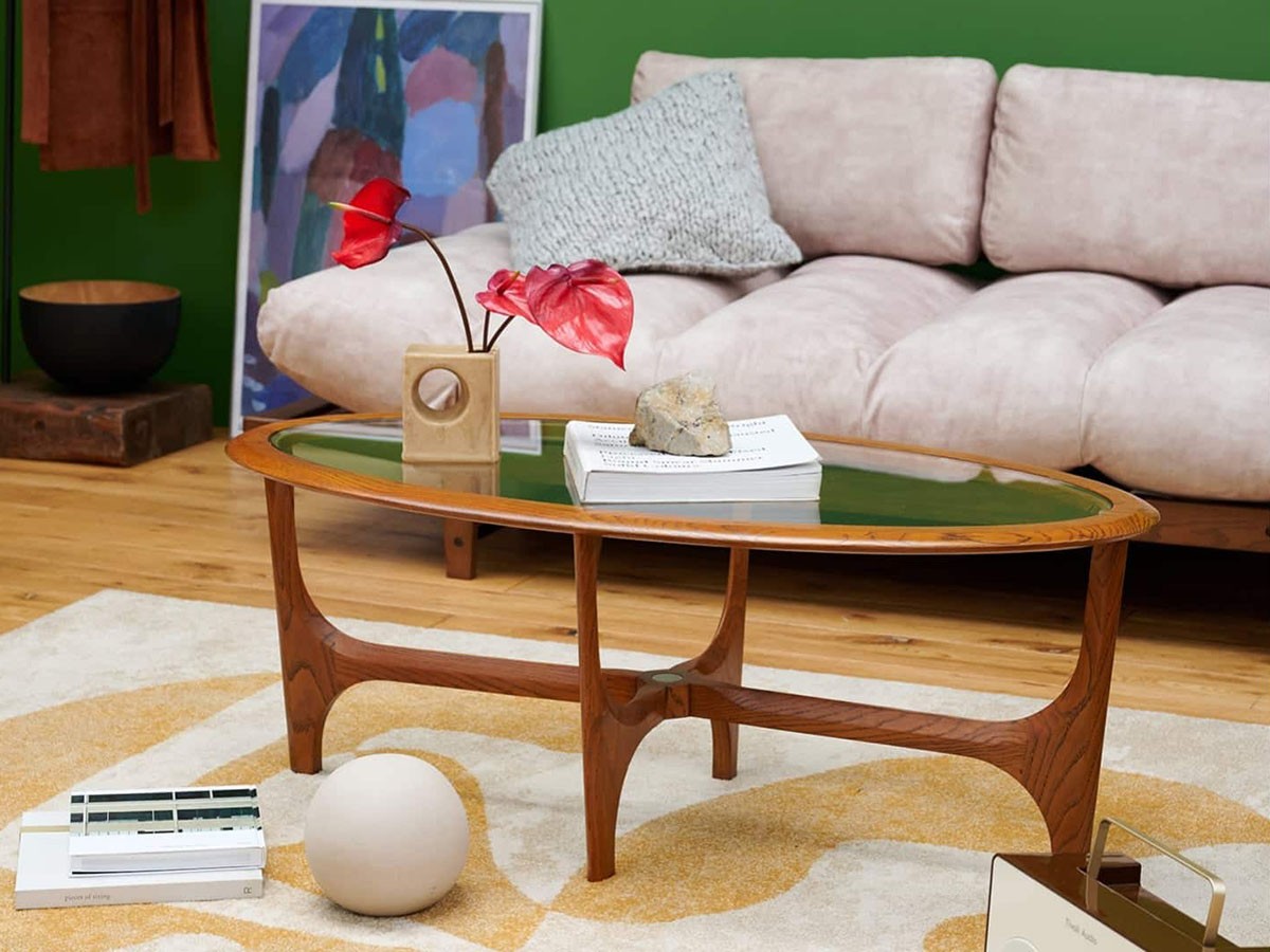 ACME Furniture SILHOUETTE COFFEE TABLE OVAL / アクメファニチャー シルエット コーヒーテーブル オーバル （テーブル > ローテーブル・リビングテーブル・座卓） 2