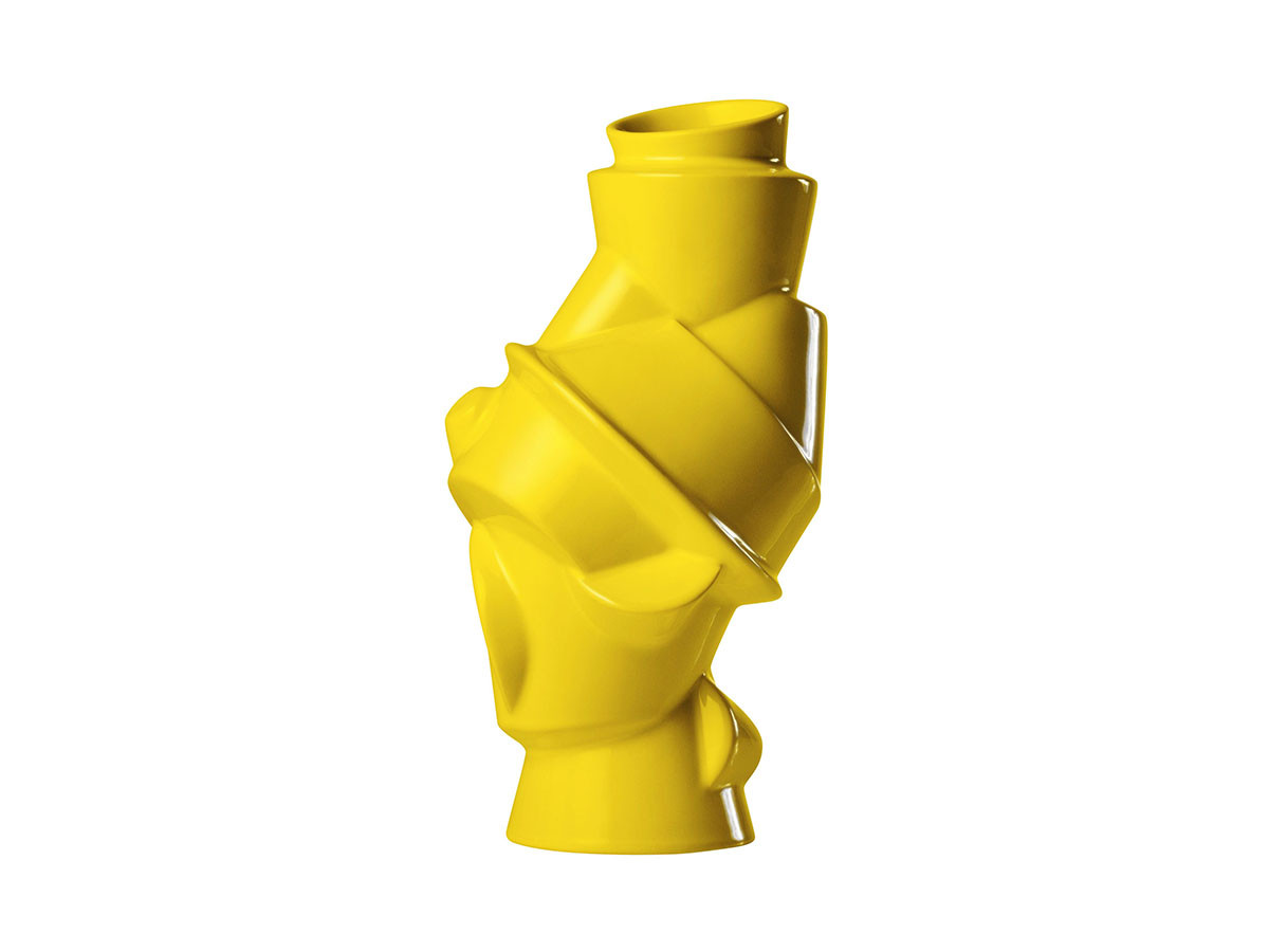 Muuto CLOSELY SEPARATED-Vase / ムート クロースリー・セパレィテット（イエロー） （花器・プランター・グリーン > 花瓶・フラワーベース） 1