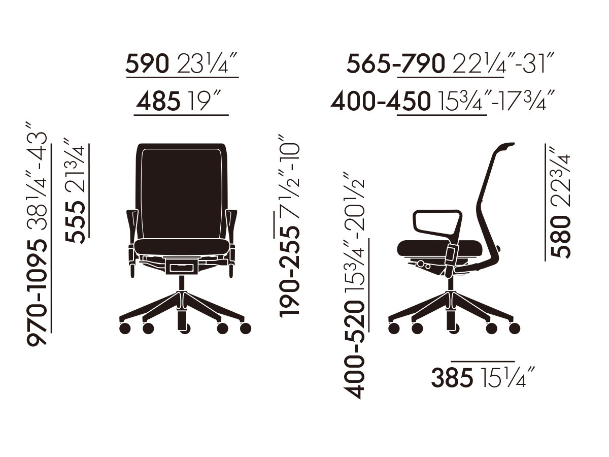 Vitra ID Mesh / ヴィトラ ID メッシュ （チェア・椅子 > オフィスチェア・デスクチェア） 33